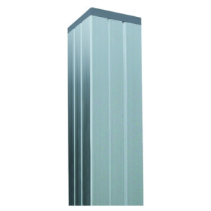 Aluminium-Pfosten SILBER, 68 x 68 x 2400 mm