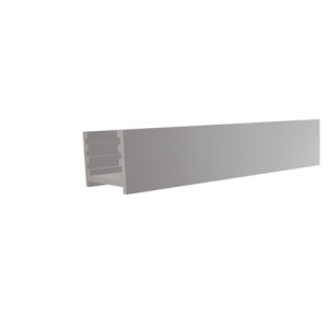 Aluminium-Wandprofil f. Steckzaunserien