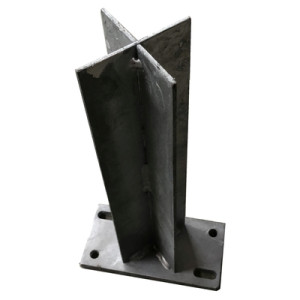 Aufschraubträger 300 x 160 x 88 mm