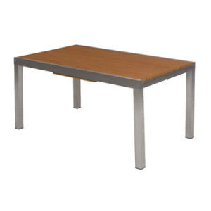 Ausziehtisch 150(200)x90 cm Aluminium/Kunststoff