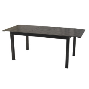 Ausziehtisch 150 (200) x 90 cm Aluminium