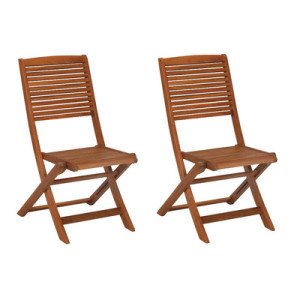 Bali Klappstuhl, 2er Set Akazie