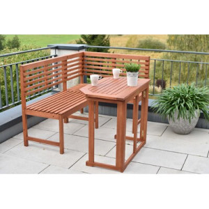 Eckbank mit Klappentisch 90 x 50 cm