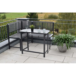 Elos Eckbank Set Aluminium