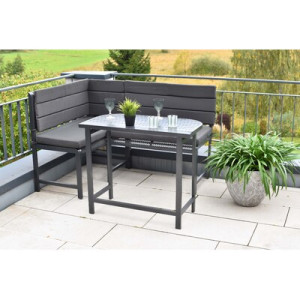 Elos Eckbank Set Aluminium