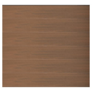 ELZE-Serie Zaunset, WPC-Steckzaunsystem teak