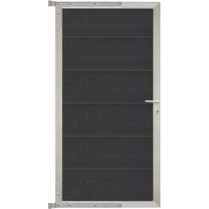 ELZE-Tor-Komplettset anthrazit/silber