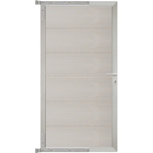 ELZE-Tor-Komplettset beige/silber