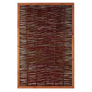 FAKO Weidengeflechtzaun 120x140cm