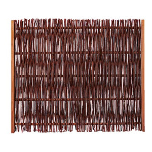 FUEGO Weidengeflechtzaun 120x100cm