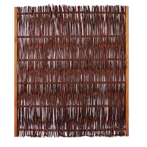 FUEGO Weidengeflechtzaun 120x140cm
