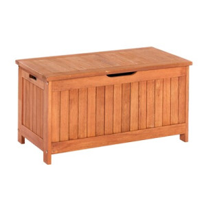 Kissenbox 88 x 45 x 45 cm Eukalyptusholz