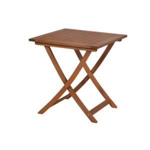 Klapptisch 70 x 70 cm Akazie