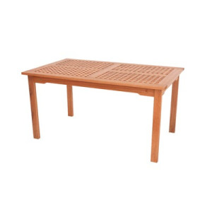 Lima Tisch 150 x 90 cm Eukalyptusholz
