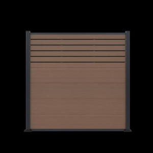 MALCHOW WPC-Zaun; teak