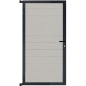 MAX-Tor-Komplettset anthrazit/beige