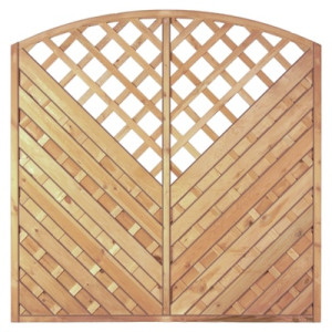Maxi-Diagonal-Bogen 180 x 180/160 cm, kdi-grün