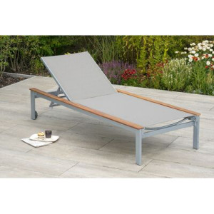 Naxos Liege Aluminium/Textil/Akazie