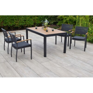 Parella Set 5tlg. Aluminium/Textil