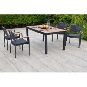 Parella Set 5tlg. Aluminium/Textil