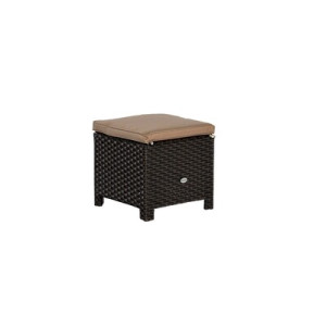 Salerno Hocker 40 x 40 x 43 cm, inkl. Kissen