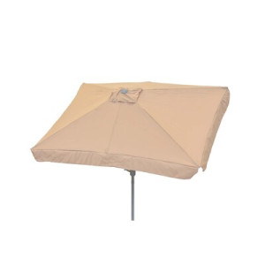 Schirm 120 x 190 cm, 38 mm Rohr, beige