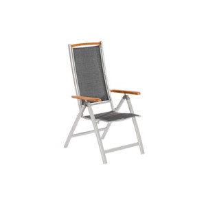 Siena Klappsessel Aluminium/Akazie/Textil