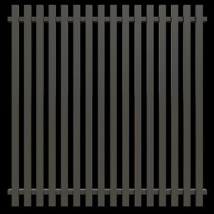 STADE-Serie Alu-Lattenzaun anthrazit 180x180cm