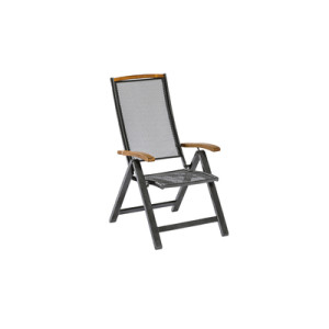 Tilos Klappsessel Aluminium/Akazie