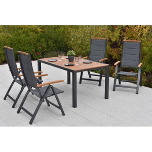 Tino Set 5tlg. 4Aluminium/Textil