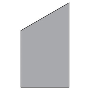 VETRO ECKE links 103x120/180cm Dekor 84, sat