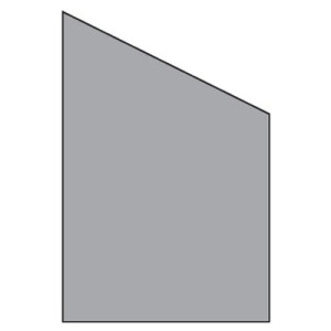 VETRO ECKE re 120x180/120cm Dekor 84, sat
