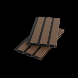 WAREN-Serie Lamelle TEAK/ANTHRAZIT