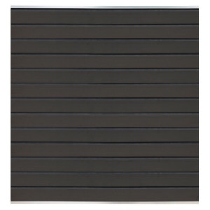 WOLLBACH-Serie, WPC-Steckzaun anthr. 175x180cm
