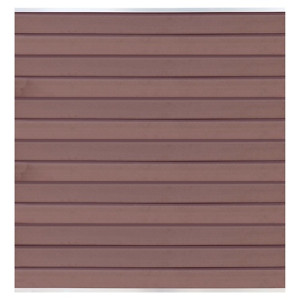 WOLLBACH-Serie, WPC-Steckzaun mokka 175x180cm