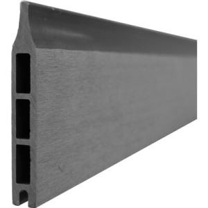 WOLLBACH-Serie WPC-Lamelle anthrazit