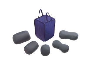 Chinesport Kit Postural 5 Pezzi - Cuscini Ergonomici con Borsa