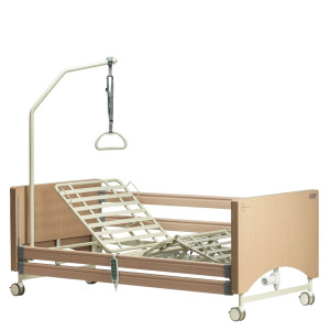 Demarta Virginio Moon Alpha - Letto Articolato Elettrico in Rovere per Anziani e Disabili