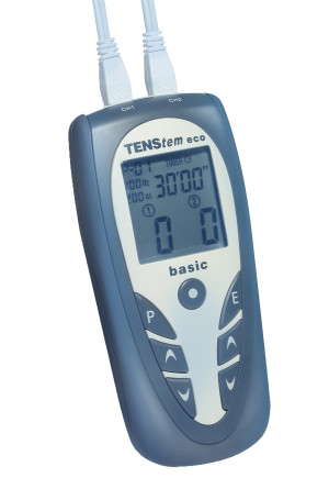 Chinesport Tenstem Eco Basic - Elettrostimolatore con 12 Programmi Preimpostati