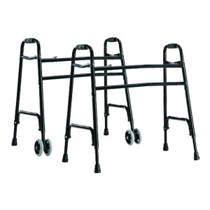 XXL Rehab Deambulatore Bariatrico Fisso XXL, Portata 270 Kg