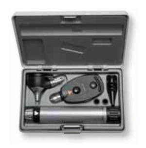 Heine Set Diagnostico  K180 - Oto-Oftalmoscopio (F.O.) con Manico a Batterie