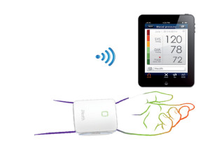 iHealth BP7 misuratore di pressione da polso con Bluetooth, display digitale, batteria ricaricabile