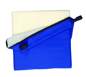 Erregi Sas Cuscino Antidecubito Viscoelastico Anatomico con Copertura Ignifuga 42x42x7 cm