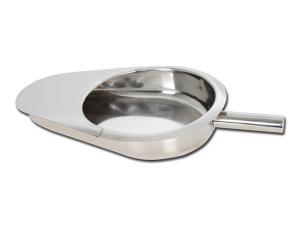 Gima Padella Inox AISI 304 con Manico Ergonomico 418x292x85 mm