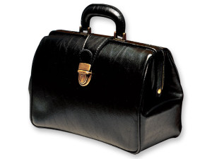 Gima Borsa per Dottore Kansas Skay con Serratura Tuc Brunit