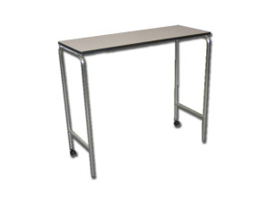 Gima Tavolo Servipranzo in Alluminio e Legno Laminato Bianco