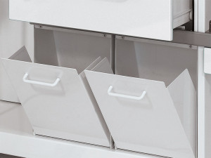 Gima Otoplus coppia di cassetti indipendenti opzionali per riunito ORL colore bianco