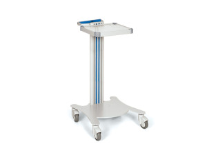 Gima Super Easy carrello multifunzione con maniglia un ripiano alluminio e ABS 47x42x79 cm