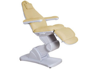 Gima Cleopatra poltrona elettrica a 3 motori con regolazione altezza e schienale beige chiaro
