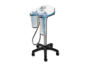 Gima Super Vega aspiratore su carrello con vaso 2 litri in policarbonato e telaio in acciaio